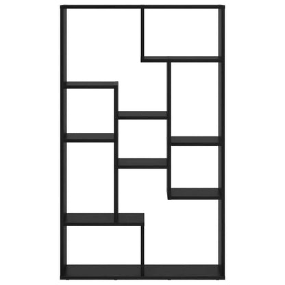 vidaXL Bücherregal Schwarz Eichen-Optik 72 x 20 x 102,5 cm