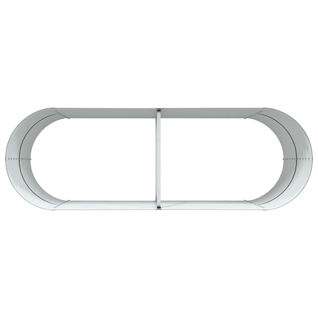 Hochbeet Grün 240 x 80 x 81 cm Stahl