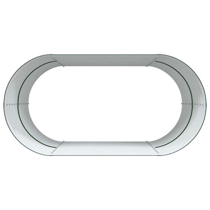 Hochbeet Grün 160 x 80 x 81 cm Stahl