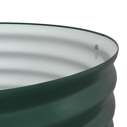 Hochbeet Grün 80 x 80 x 81 cm Stahl