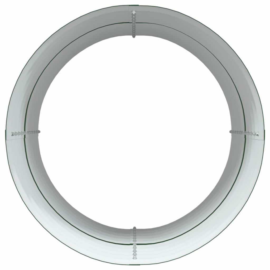 Hochbeet Grün 80 x 80 x 81 cm Stahl