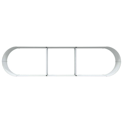 vidaXL Hochbeet Grün 320 x 80 x 44 cm Stahl