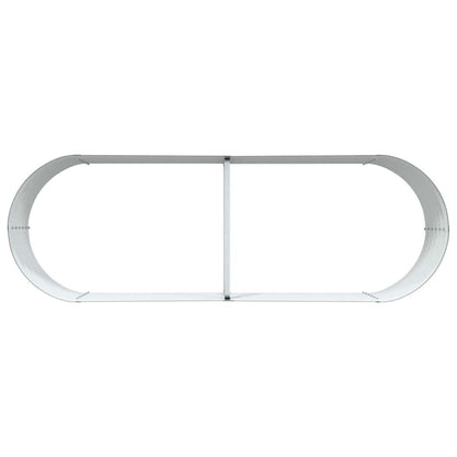 Hochbeet Grün 240 x 80 x 44 cm Stahl