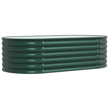 vidaXL Hochbeet Grün 160 x 80 x 44 cm Stahl
