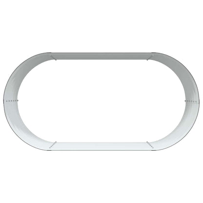 vidaXL Hochbeet Braun 160 x 80 x 44 cm Stahl