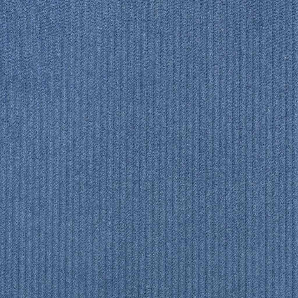 vidaXL Bettrahmen mit Matratze Blau 160 x 200 cm Stoff