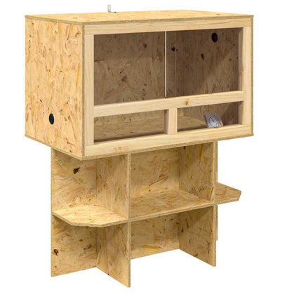 Terrarium Braun 80 x 50 x 100 cm OSB