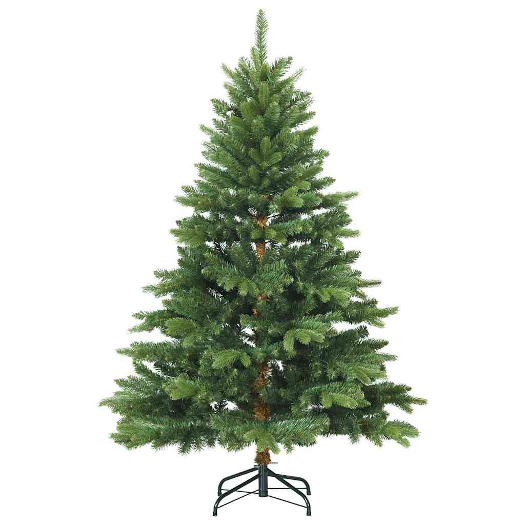 Künstlicher klappbarer Weihnachtsbaum mit Ständer Grün 150 cm