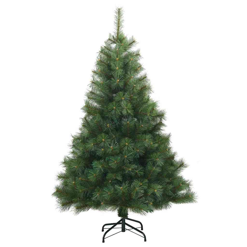 Künstlicher klappbarer Weihnachtsbaum Grün 120 cm PVC, Stahl