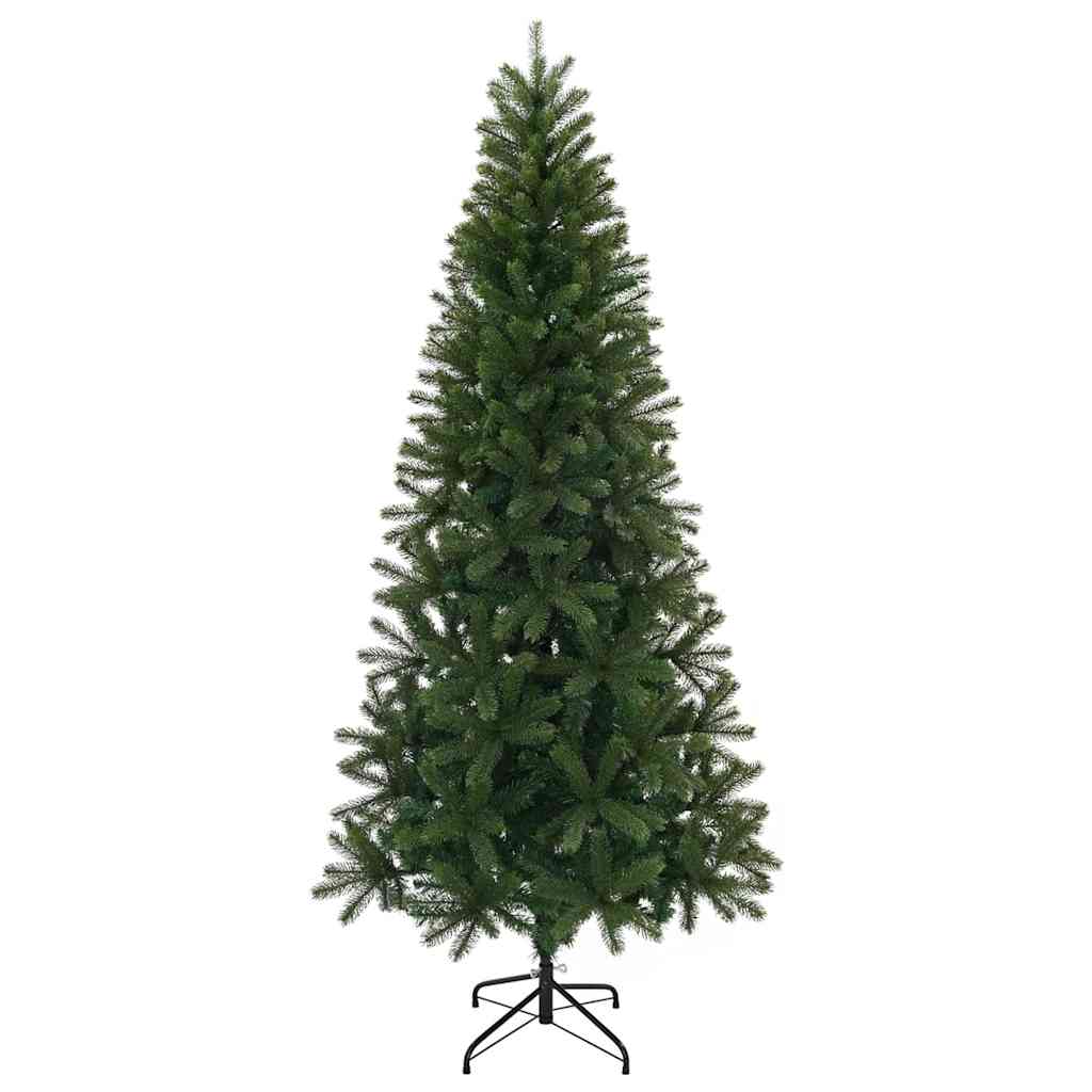 vidaXL Künstlicher Weihnachtsbaum mit 300 LEDs Grün 240 cm PE und PVC