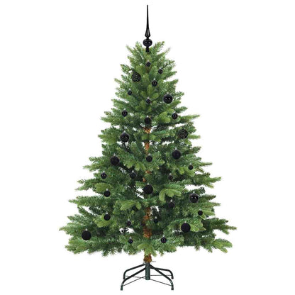 vidaXL Künstlicher Weihnachtsbaum mit 150 LEDs Grün 150 cm PE und PVC
