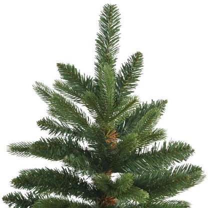 vidaXL Künstlicher Weihnachtsbaum mit 300 LEDs Grün 210 cm PE und PVC
