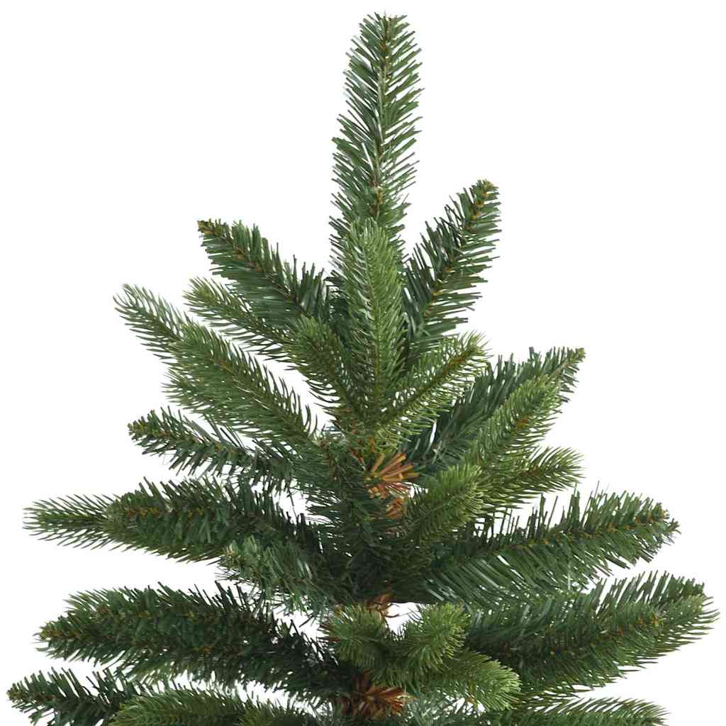 vidaXL Künstlicher Weihnachtsbaum mit 300 LEDs Grün 210 cm PE und PVC