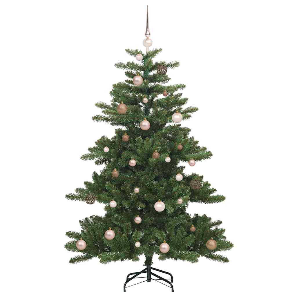 vidaXL Künstlicher klappbarer Weihnachtsbaum Grün 150 cm PVC und Stahl