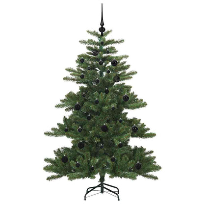 vidaXL Künstlicher klappbarer Weihnachtsbaum Grün 150 cm PVC und Stahl