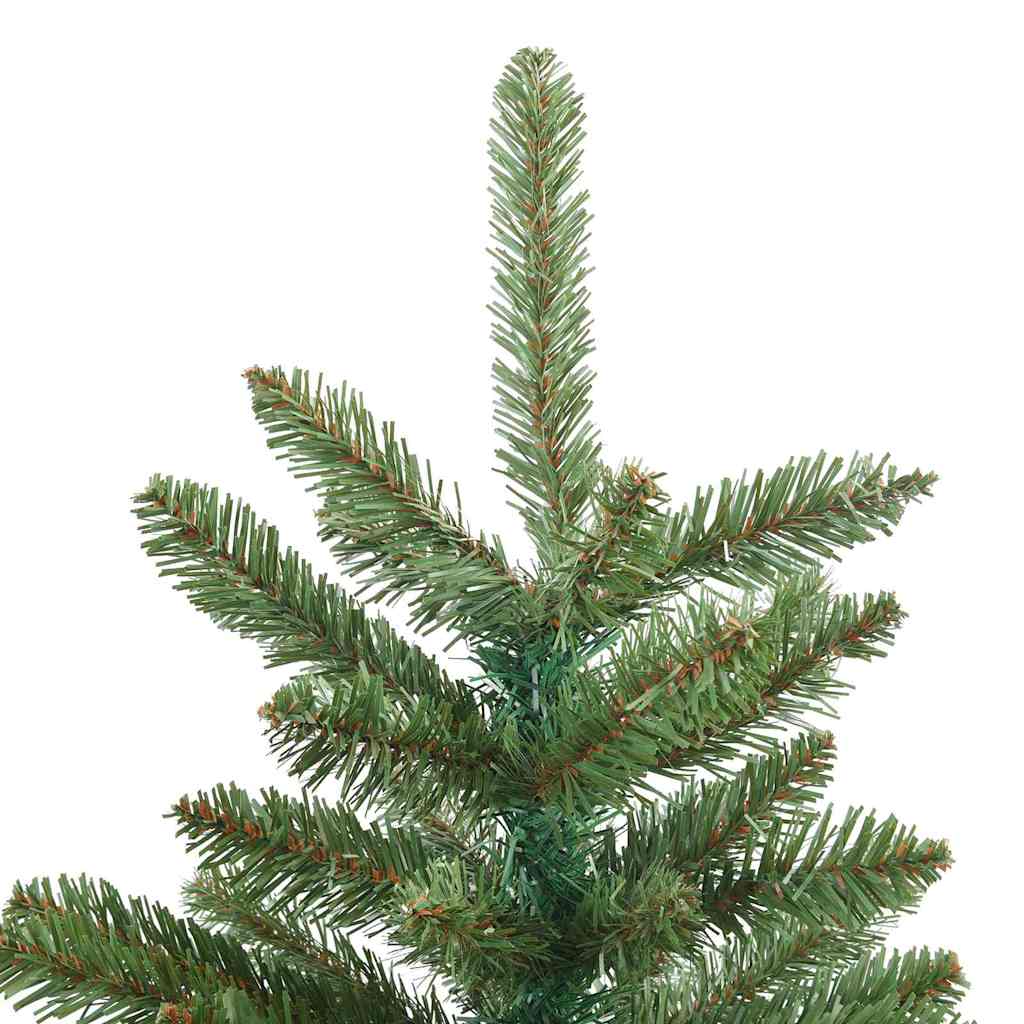 Künstlicher klappbarer Weihnachtsbaum Grün 150 cm PVC und Stahl
