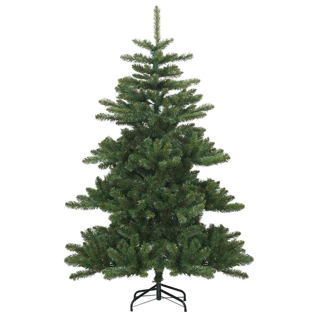 Künstlicher klappbarer Weihnachtsbaum Grün 150 cm PVC und Stahl