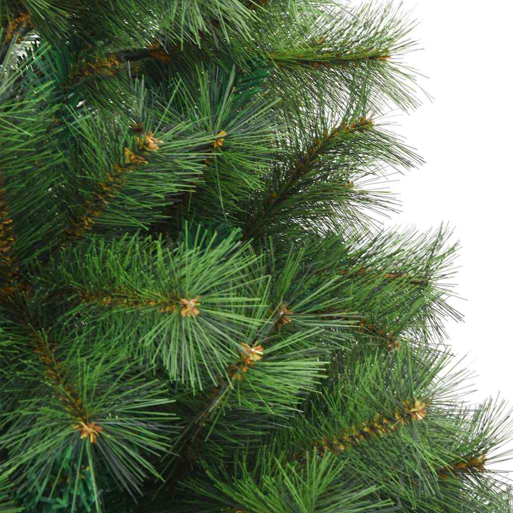 vidaXL Künstlicher Weihnachtsbaum mit 150 LEDs Grün 150 cm PE und PVC