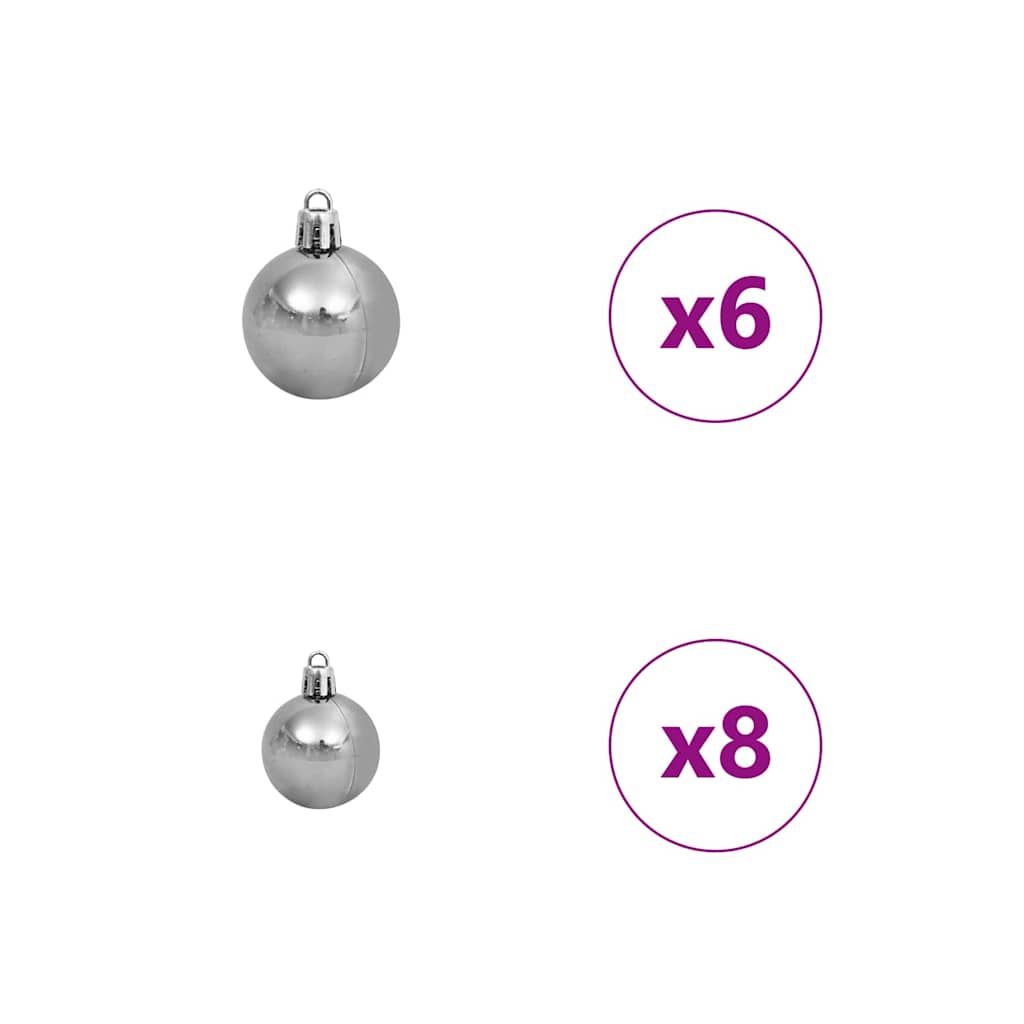vidaXL Sapin de Noël artificiel avec 150 LED Vert 150 cm PE et PVC