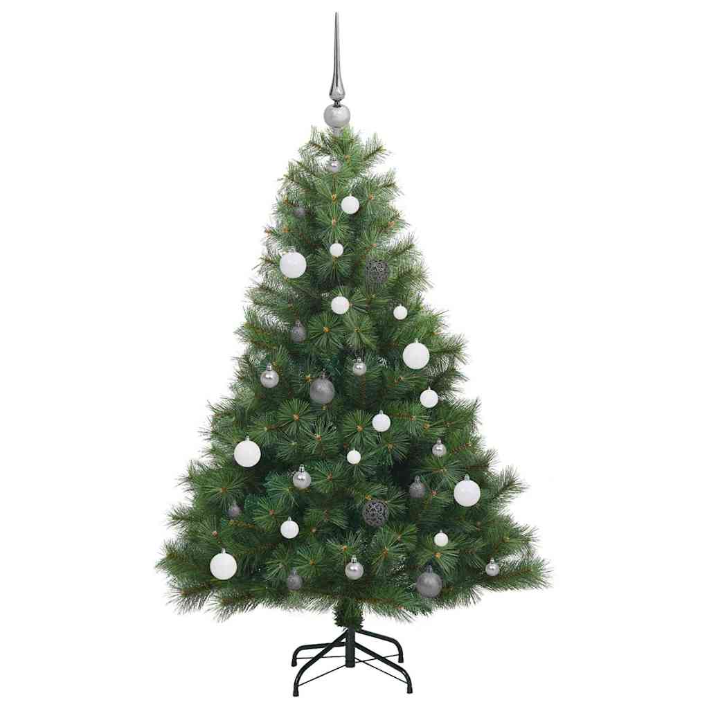 vidaXL Sapin de Noël artificiel avec 150 LED Vert 150 cm PE et PVC