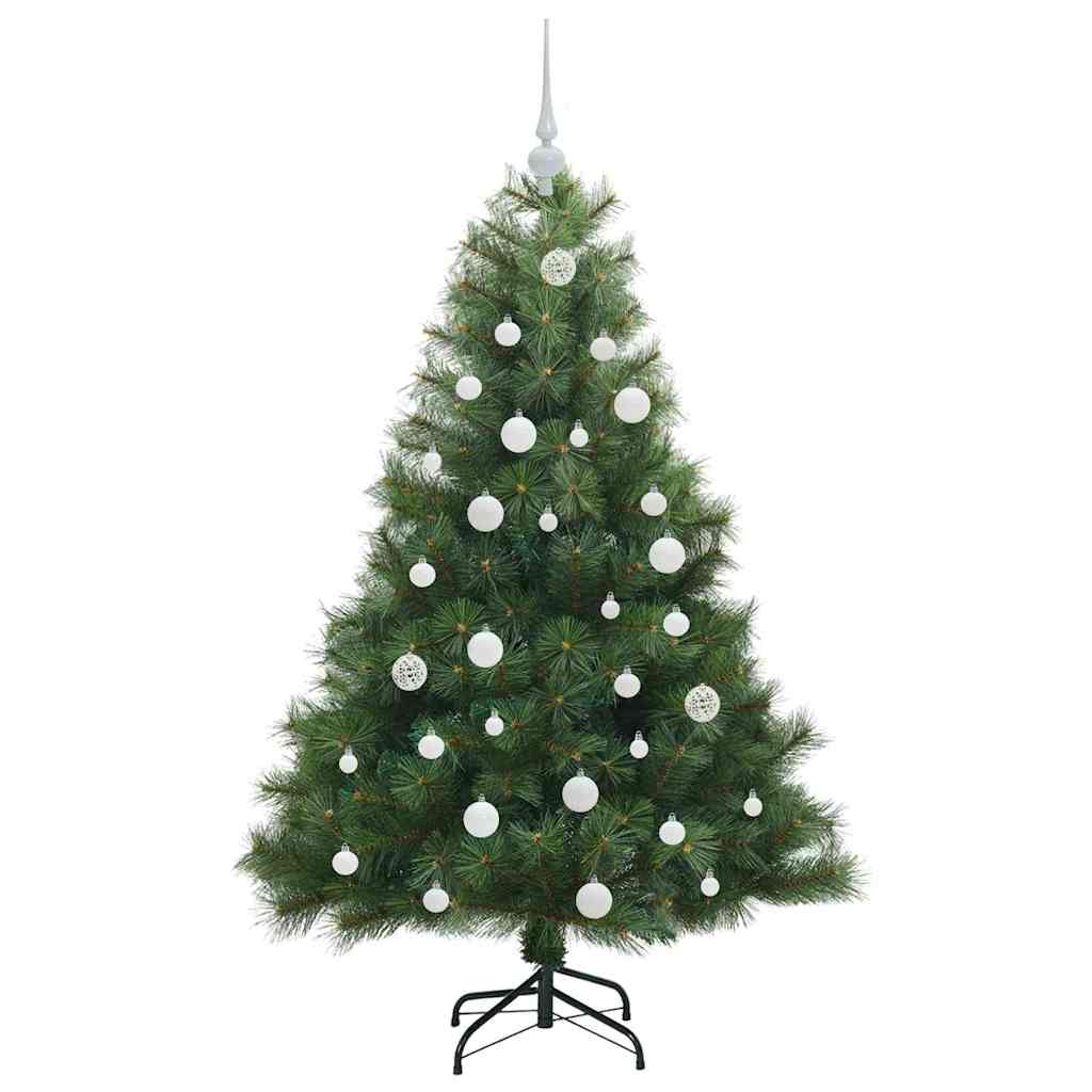 vidaXL Sapin de Noël artificiel avec 150 LED Vert 150 cm PE et PVC