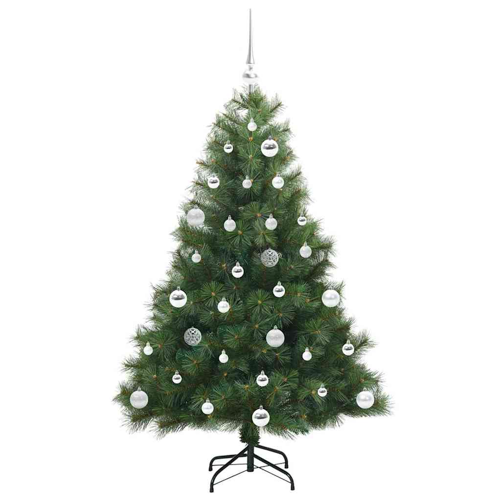 vidaXL Sapin de Noël artificiel avec 150 LED Vert 150 cm PE et PVC