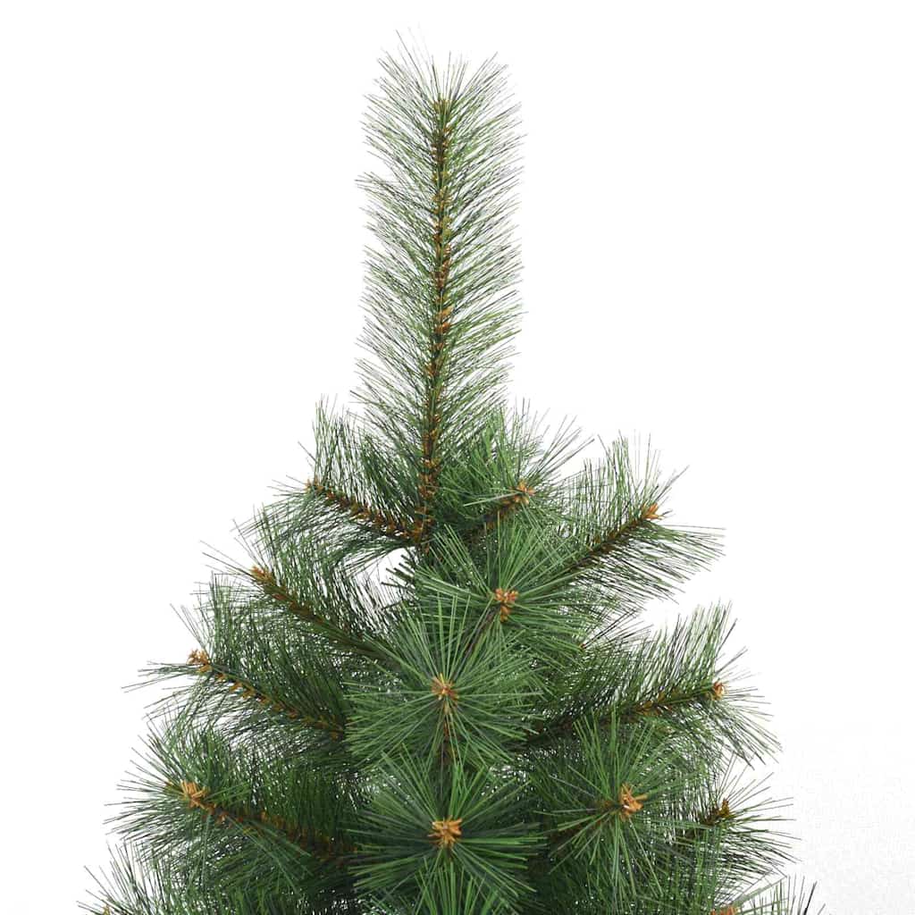 vidaXL Künstlicher Weihnachtsbaum mit 300 LEDs Grün 210 cm PE und PVC