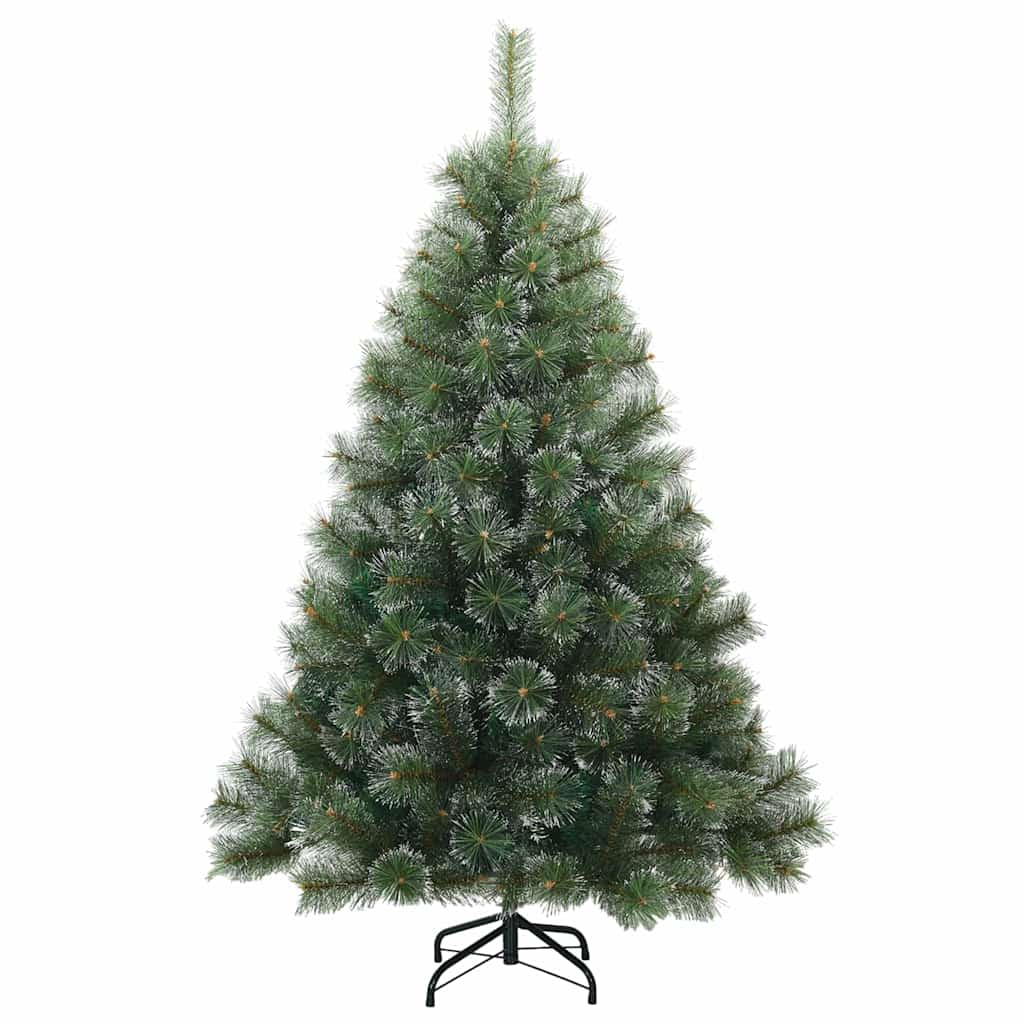 Künstlicher Weihnachtsbaum mit 150 LEDs Grün 150 cm PE und PVC