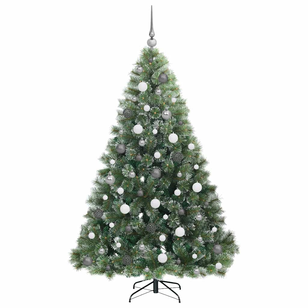 vidaXL Sapin de Noël artificiel avec 300 LED vert 180 cm PE et PVC