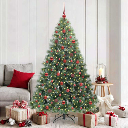 vidaXL Sapin de Noël artificiel avec 300 LED Vert 180 cm PE et PVC