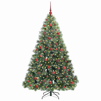 vidaXL Sapin de Noël artificiel avec 300 LED Vert 180 cm PE et PVC
