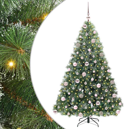 vidaXL Sapin de Noël artificiel avec 300 LED Vert 180 cm PE et PVC