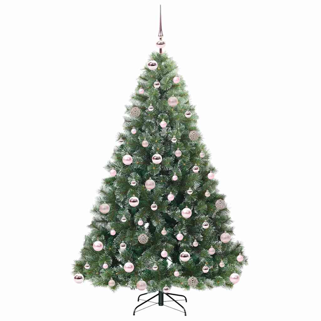 vidaXL Sapin de Noël artificiel avec 300 LED Vert 180 cm PE et PVC