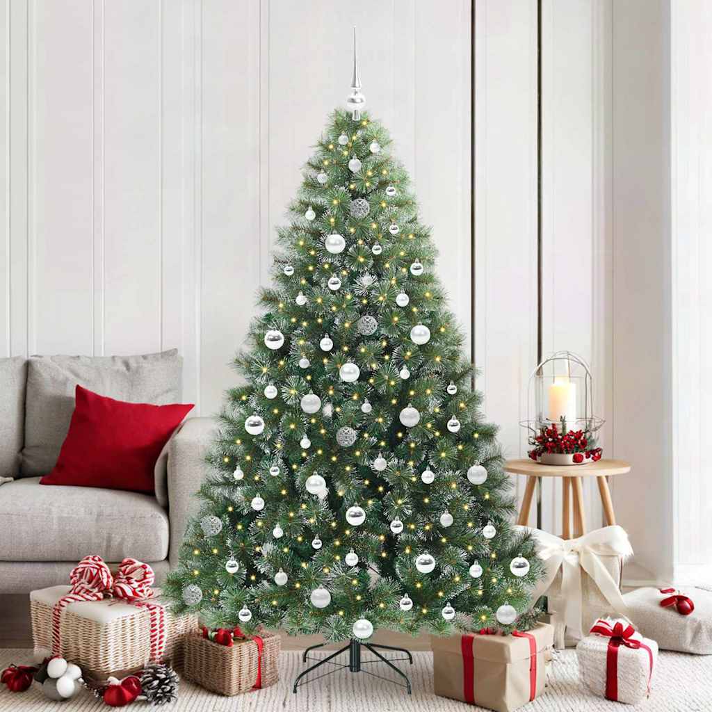 vidaXL Sapin de Noël artificiel avec 300 LED Vert 180 cm PE et PVC