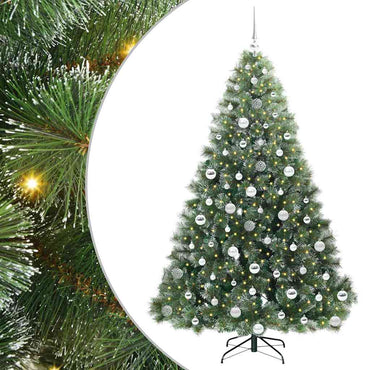 vidaXL Sapin de Noël artificiel avec 300 LED Vert 180 cm PE et PVC