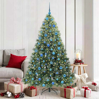 vidaXL Sapin de Noël artificiel avec 300 LED Vert 180 cm PE et PVC