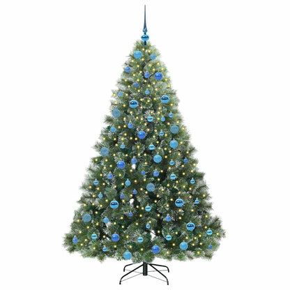 vidaXL Sapin de Noël artificiel avec 300 LED Vert 180 cm PE et PVC
