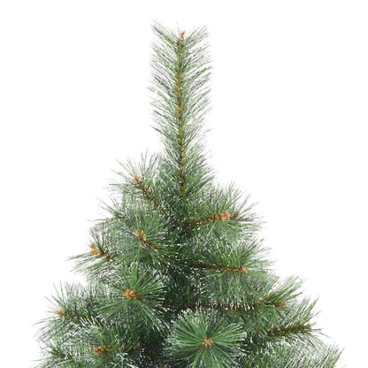 vidaXL Künstlicher Weihnachtsbaum mit 300 LEDs Grün 240 cm PE und PVC
