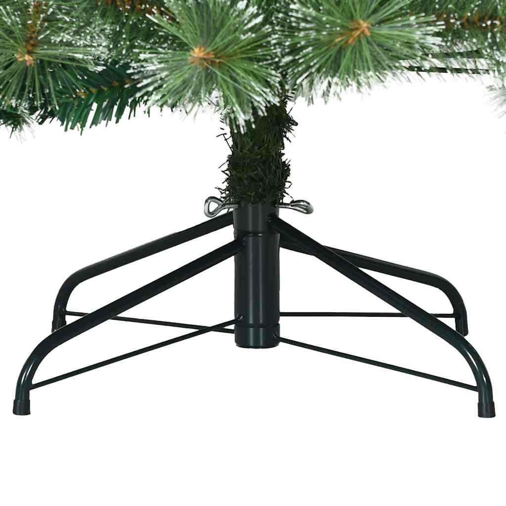vidaXL Künstlicher Weihnachtsbaum mit 300 LEDs Grün 240 cm PE und PVC