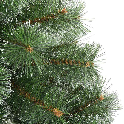vidaXL Künstlicher Weihnachtsbaum mit 300 LEDs Grün 240 cm PE und PVC