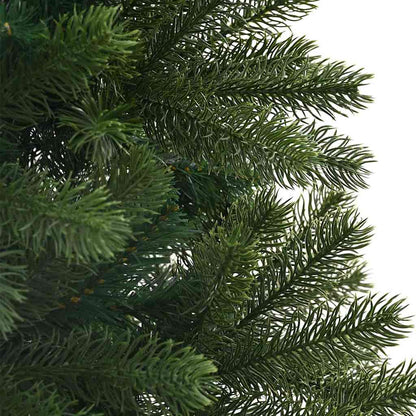 vidaXL Künstlicher Weihnachtsbaum Grün 240 cm PVC, PE und Stahl