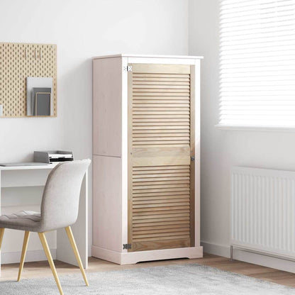 Schranktür Natur 140,5 x 2,1 x 59,5 cm Massives Kiefernholz