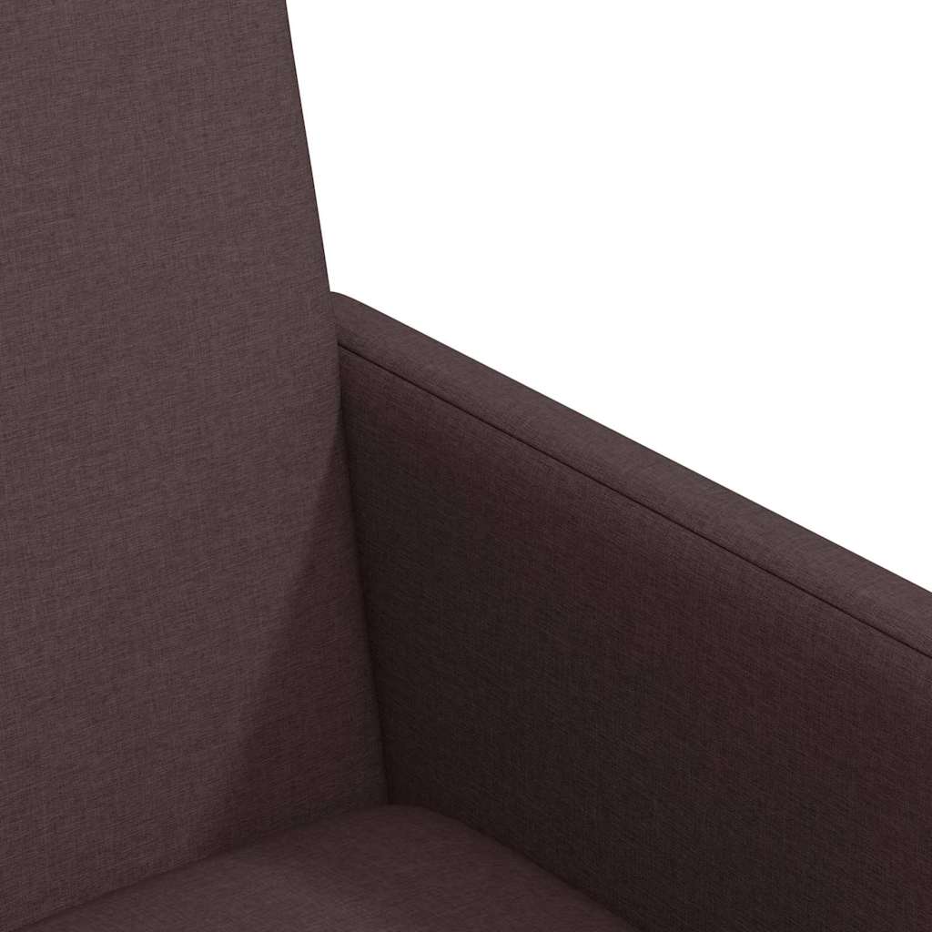 vidaXL Esszimmerstühle mit Rollen 2 pcs Dunkelbraun 57 x 66 x 94 cm