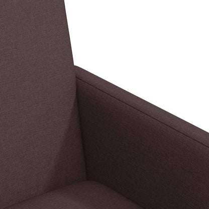 vidaXL Esszimmerstühle mit Rollen 2 pcs Dunkelbraun 57 x 66 x 94 cm