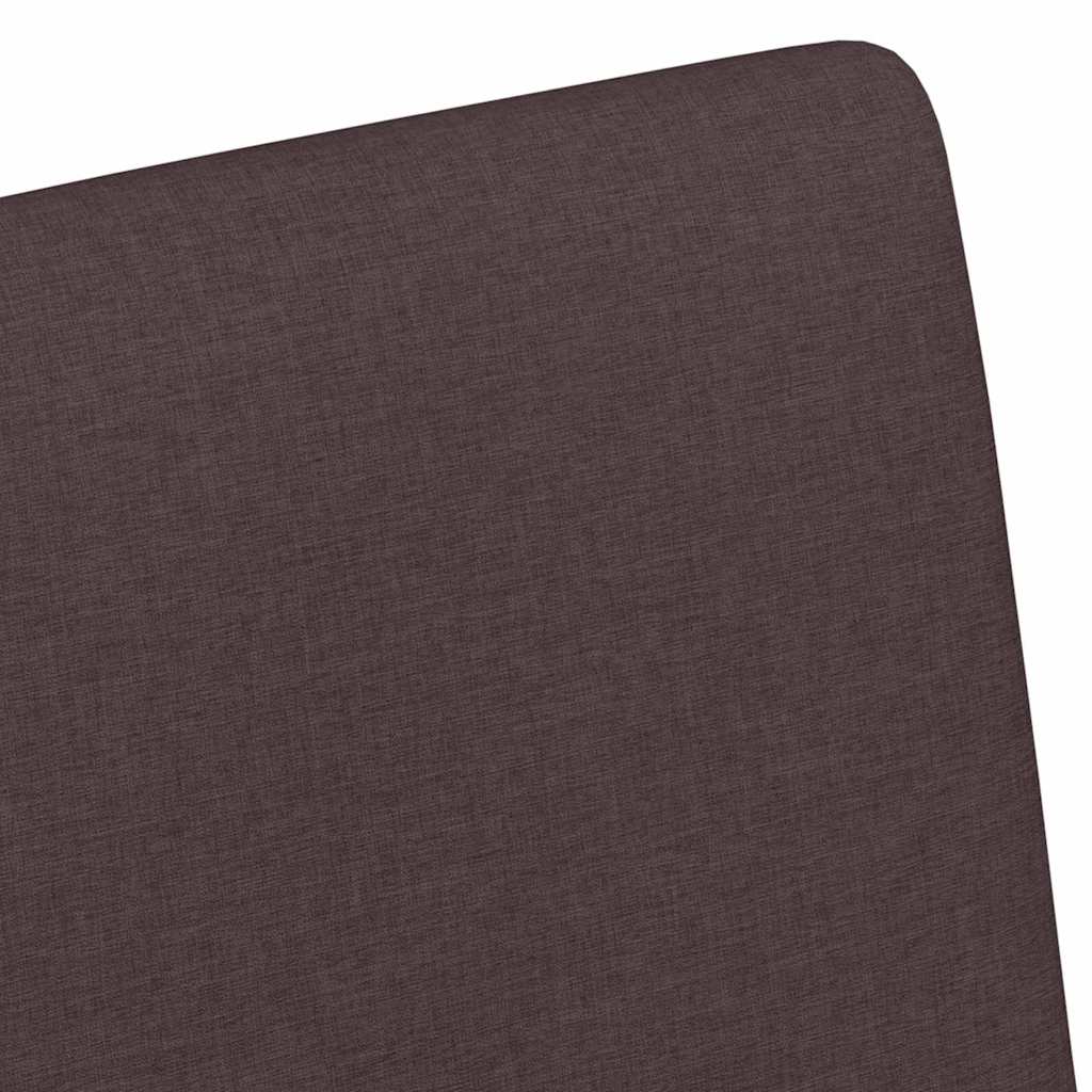 vidaXL Esszimmerstühle mit Rollen 2 pcs Dunkelbraun 57 x 66 x 94 cm