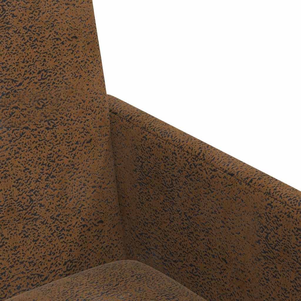 Esszimmerstühle mit Rollen 2 pcs Braun 57 x 66 x 94 cm