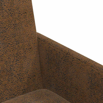 Esszimmerstühle mit Rollen 2 pcs Braun 57 x 66 x 94 cm