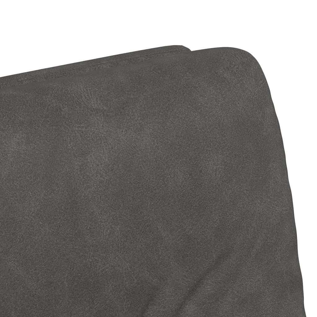 Esszimmerstühle mit Rollen 2 pcs Schwarz 57 x 67 x 95 cm