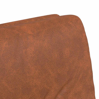 vidaXL Esszimmerstühle mit Rollen 2 pcs Braun 57 x 67 x 95 cm