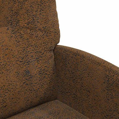 vidaXL Esszimmerstühle mit Rollen 2 pcs Braun 57 x 67 x 95 cm